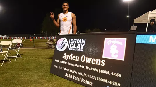 Ayden Owens By Scoreboard