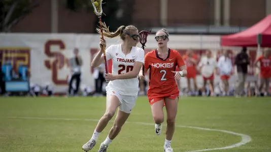 USC lacrosse freshman midfielder Katie Ramsay