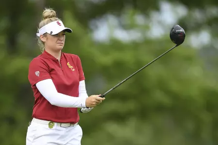 Teams participate in the third round of the 2019 NCAA Women's National Golf Championship at the Blessings Golf Club on Monday, May 20, 2019 in Fayetteville, Arkansas.