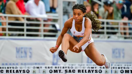 Chanel Brissett at Mt. SAC Relays