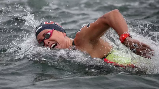 Haley Anderson won silver in the World Championships Open Water 10K