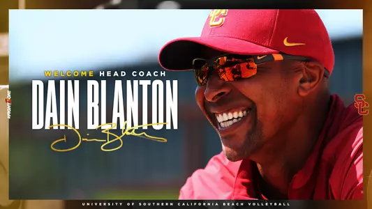 Dain Blanton head coach announcement graphic
