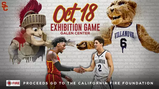 USC Trojans vs. Villanova Wildcats Exhibition — Oct. 18, 2019