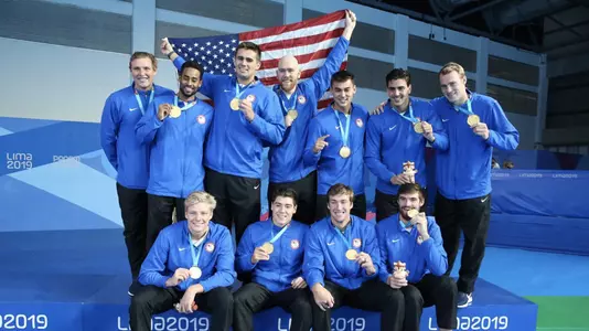 2019 usa men pan american gold medal - Hannes Daube & Marko Vavic