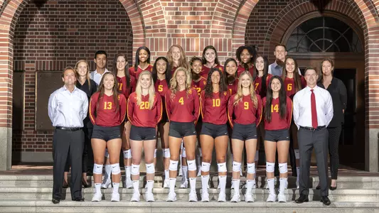 2019 USC Trojans Women's Volleyball Team Photo