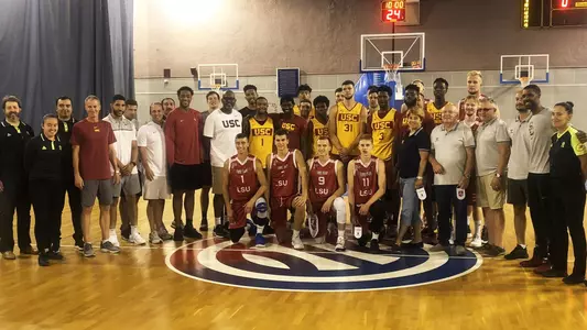 USC and Lithuania Select Team