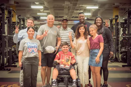 Alex Pappas Lauro with Clay Helton, Lynn Swann, Willie McGinest and more