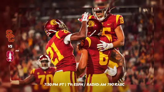 USC Football vs. Stanford on Saturday, September 7 at 7:30 pm