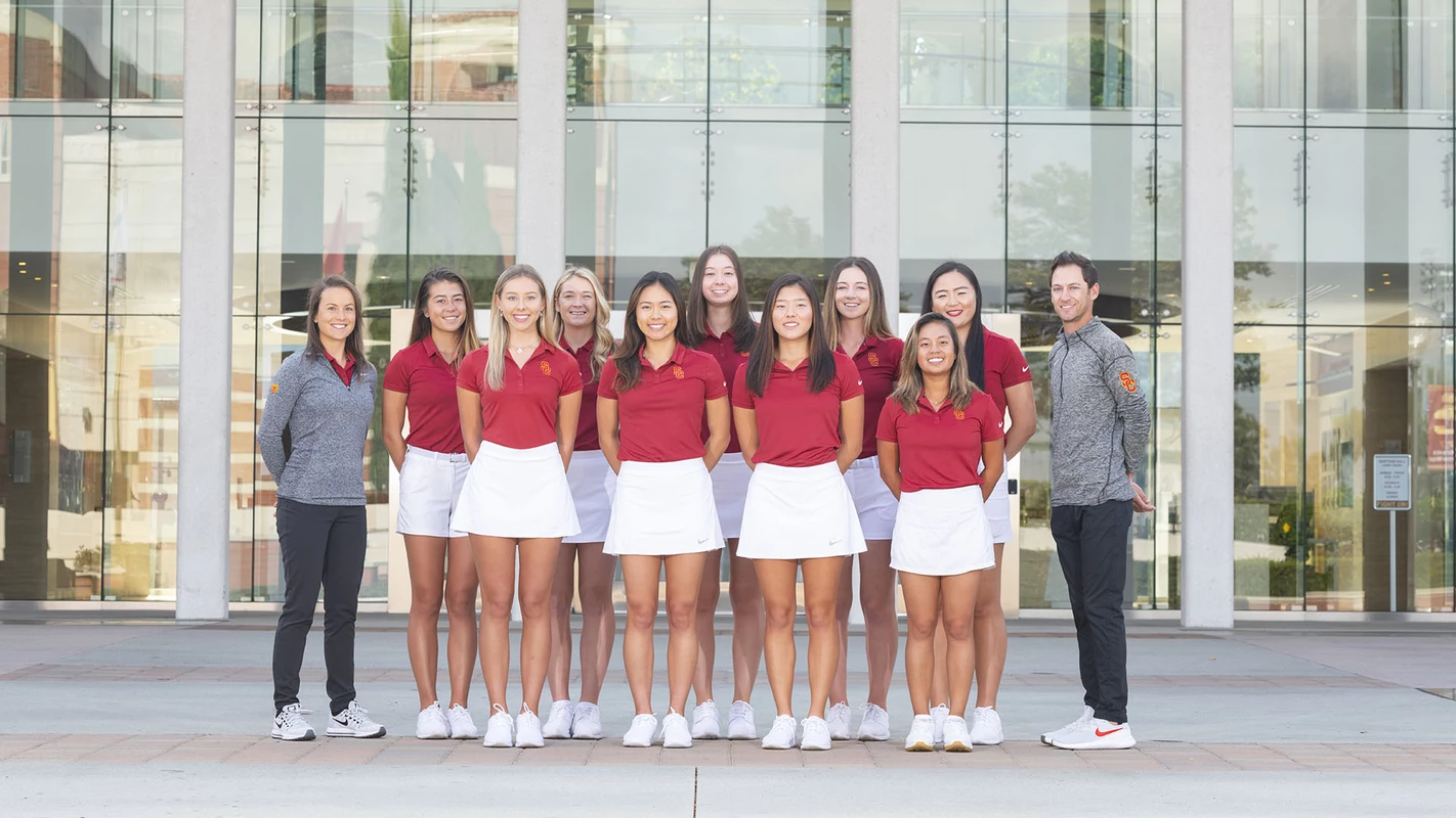 2019-20 USC Trojans Women's Golf Team Photo