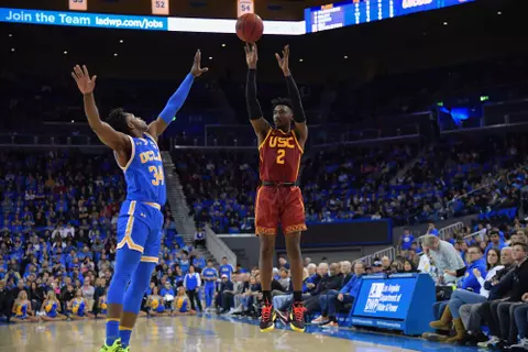 USC Trojans guard Jonah Mathews vs. UCLA
