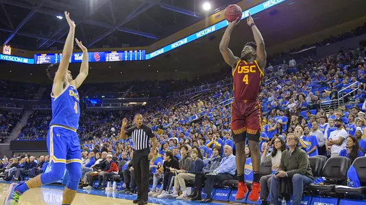 Daniel Utomi Shoots 3 at UCLA