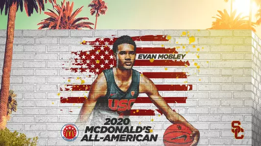 USC Trojans Men's Basketball Signee Evan Mobley named McDonald's All-American