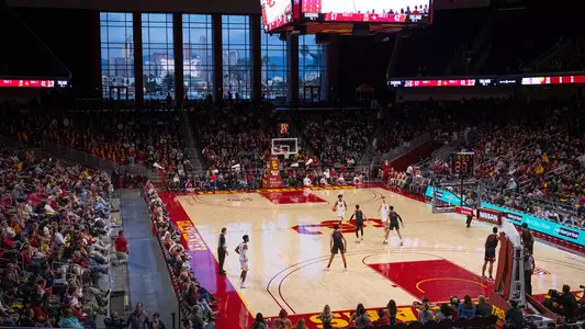 Galen Center at a USC Trojans basketball game