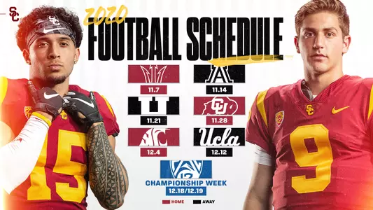 2020 USC Trojans Revised Football Schedule