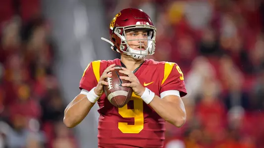 USC Trojans Football quarterback Kedon Slovis
