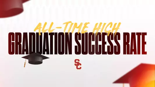 USC Trojans Athletics records all-time high Graduation Success Rate