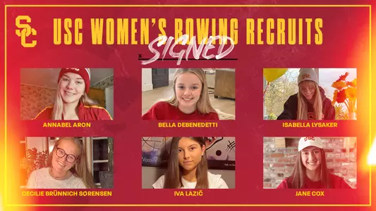 Women's Rowing 2021 Signees