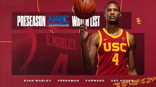 Evan Mobley NABC Award Graphic
