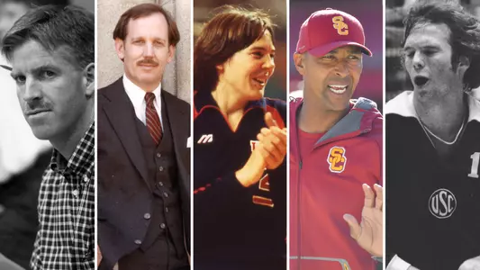 Jim McLaughlin, Chuck Erbe, Sue Woodstra, Dain Blanton, Tim Hovland 2021 SCIVBHOF Nominees