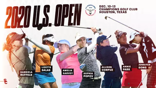 Trojans in the 2020 U.S. Women's Open
