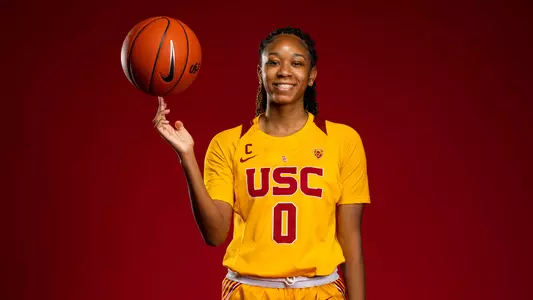 Shalexxus Aaron - USC Trojans Women's Basketball