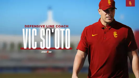 Vic So'oto - USC Trojans Football Defensive Line Coach