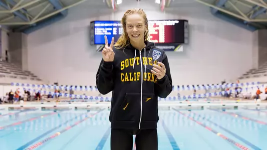 Louise Hansson 200y IM Pac-12 Champion