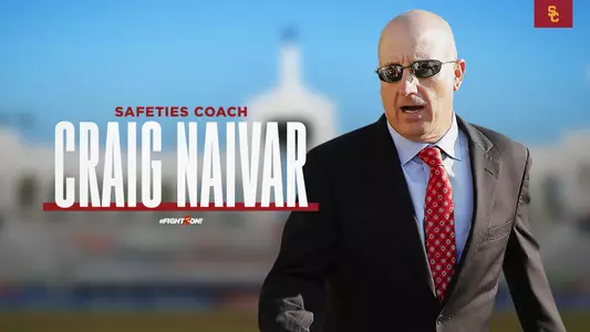 Craig Naivar - New USC Trojans Football Safeties Coach