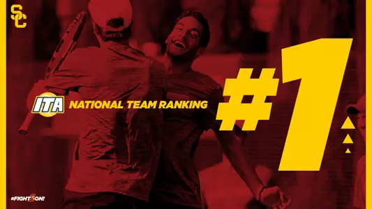 Tennis No. 1 team ranking - Feb. 5, 2020