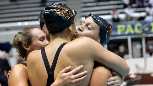 Trojans during Pac-12 Championships