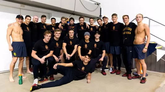 USC Men's Swimming Team