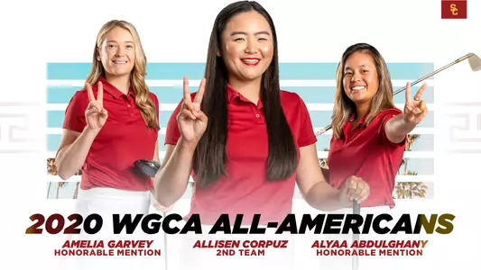 2020 All-American graphic w golf