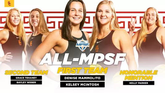 2020 All-MPSF awards - Tehaney Weber, Mammolito, McIntosh, Parker