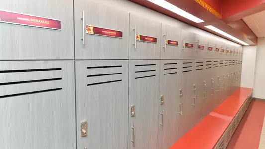 USC Track & Field Locker Room
