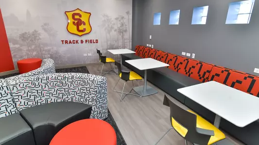 USC Track & Field Locker Room