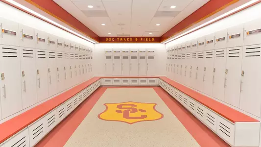USC Track & Field Locker Room