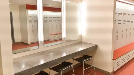 USC Track & Field Locker Room