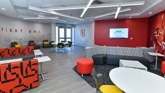 USC Track & Field Locker Room
