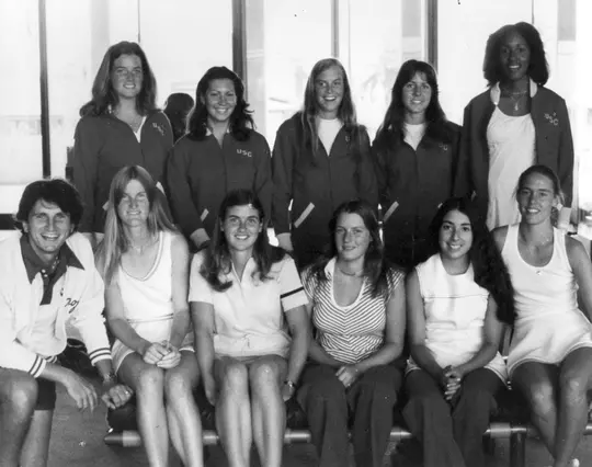 USC Women's Tennis USTA 1977