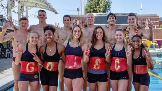 usc men's swim and dive scholars
