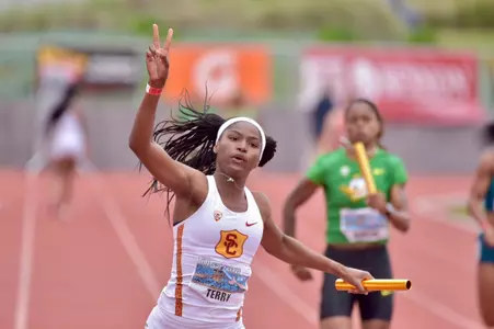 usc trojans track & field teehee terry