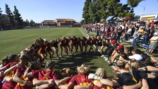 USC Trojans Soccer match at McAlister Field