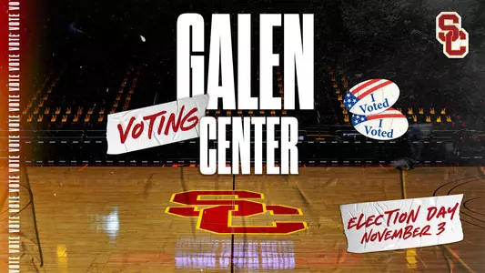 USC Trojans Galen Center named election voting center