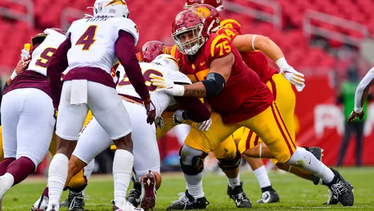 Alijah Vera-Tucker - USC Trojans Football