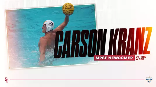 Carson Kranz MPSF Newcomer of the Week