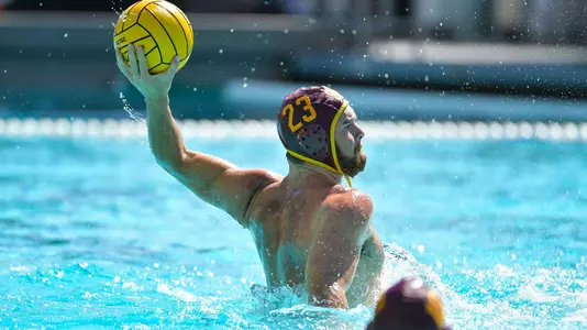 Ashworth Molthen rises up for a shot at Uytengsu Aquatics Center