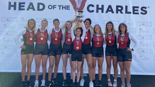 USC win the Club Eights at the Head of the Charles