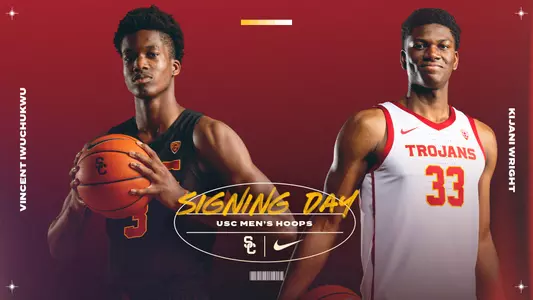 2021 USC Trojans Men's Basketball Signing Day: Vincent Iwuchukwu and Kijani Wright