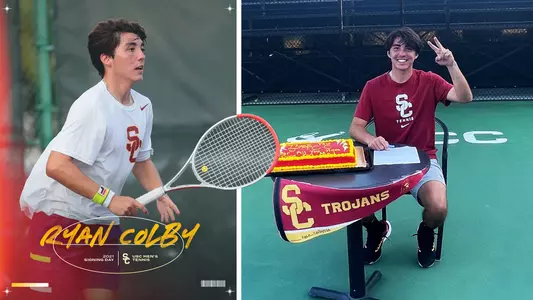 Ryan Colby men's tennis NLI