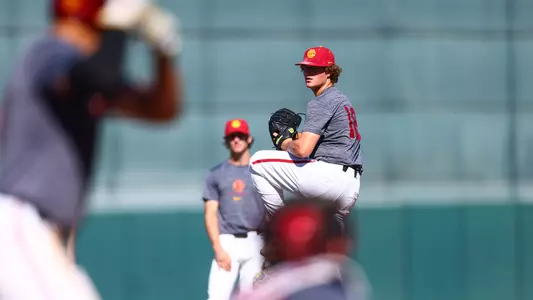 USC Baseball Practice